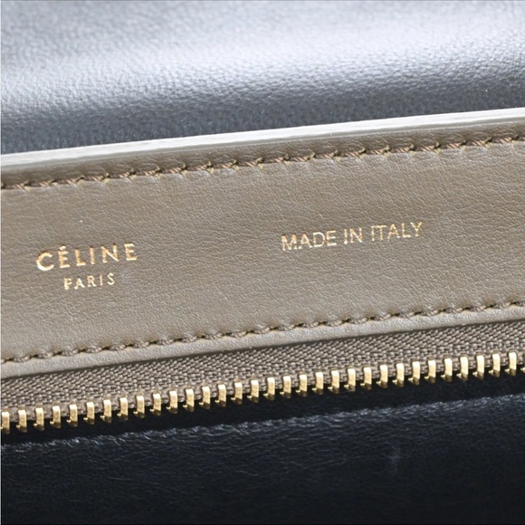 CELINE Trapeze Tri-Color Two Way Bag - Picture 14 of 14